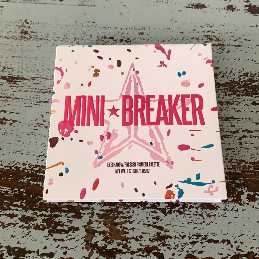 mini breaker • jeffree star mini palette